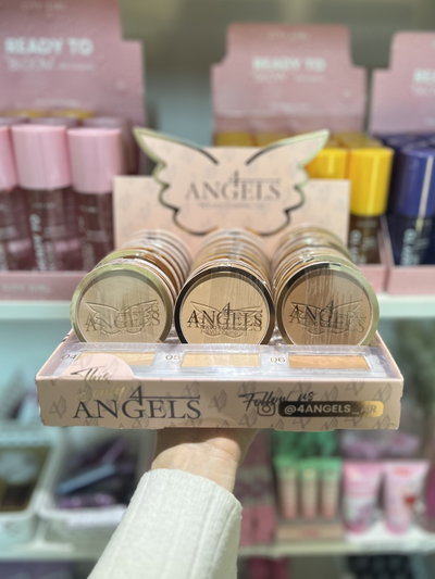 Polvo compacto 4Angels pack x3