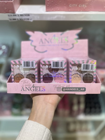 Sombra para ojos + espejo 4Angels pack x3