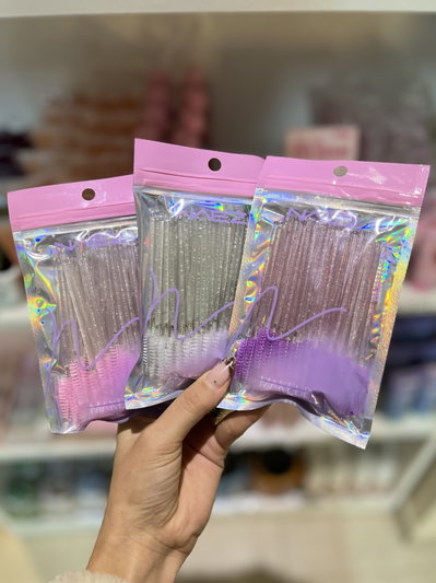 Cepillos de pestañas Naez pack x3