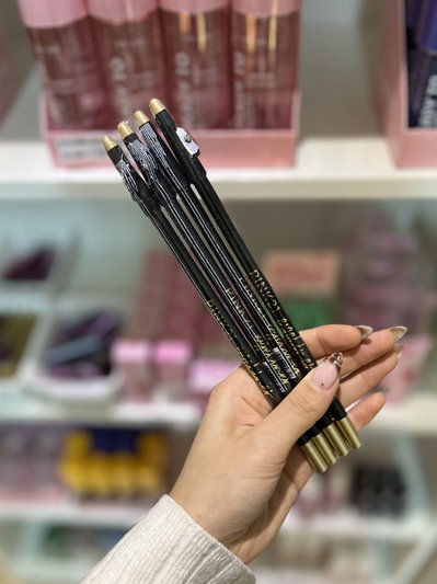 Delineador de ojos con sacapuntas Pink21 pack x6