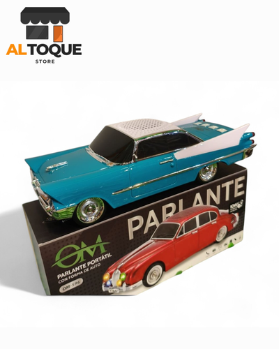 Auto Parlante Bluetooth Clásico Retro – Estilo vintage, sonido moderno