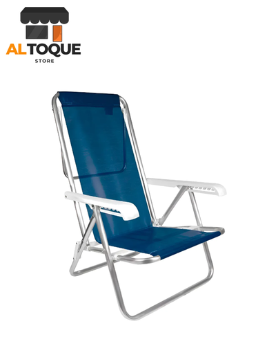 Reposera Aluminio 8 Posiciones – Relax al aire libre