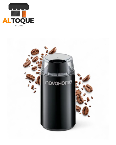 Molinillo De Café Eléctrico Novohome Acero Inox 200w Cap 60g