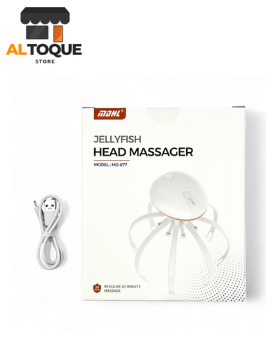 Masajeador portátil de mano para el cuero cabelludo