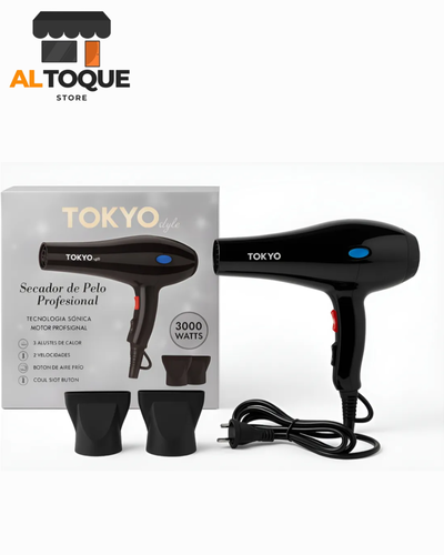 Secador De Pelo Tokyo 3000watts Profesional Alta Calidad + Accesorios