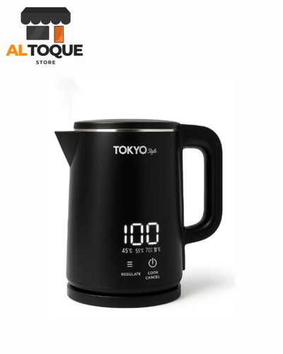 Pava Eléctrica Digital 2,2 L – Tokyo Style con Panel Táctil