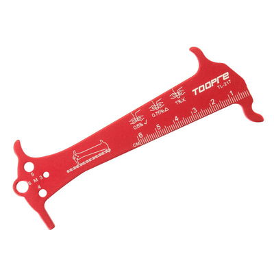Medidor de desgaste de cadena TOOPRE CR-03 Rojo