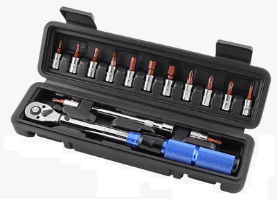 Torquímetro safe 1/4 2-24Nm 254mm maletín