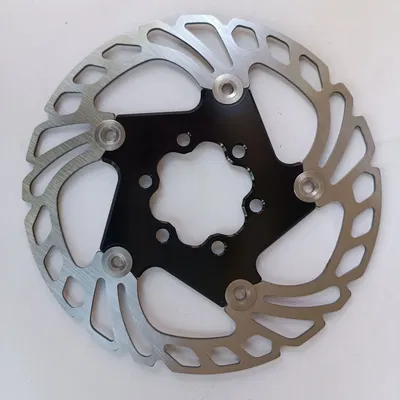 Disco freno IIPRO 140mm 6 tornillos centro aluminio