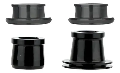 Adaptadores tapas eje pasante mazas Hassns PRO4 PRO7