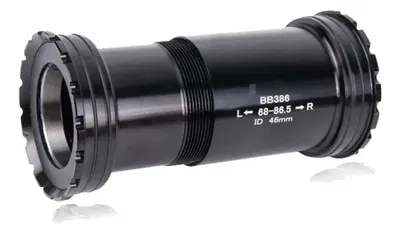 Caja pedalera pressfit BB386 46mm 68/86,5 eje 30mm 