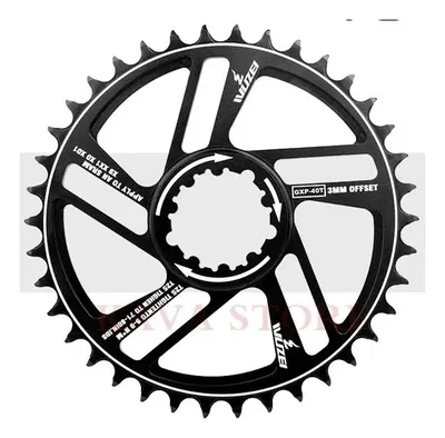 Monoplato WUZEI direct mount SRAM 3 tornillos offset 3mm 40T redondo