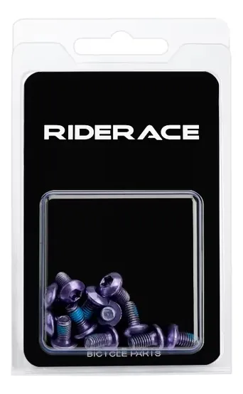 Juego 12 tornillos para discos de freno Violeta