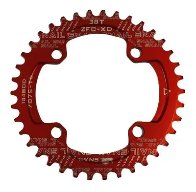 Monoplato SNAIL  38T 104BCD redondo rojo