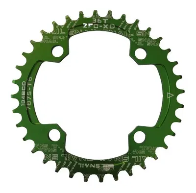 Monoplato SNAIL  36T 104BCD redondo verde