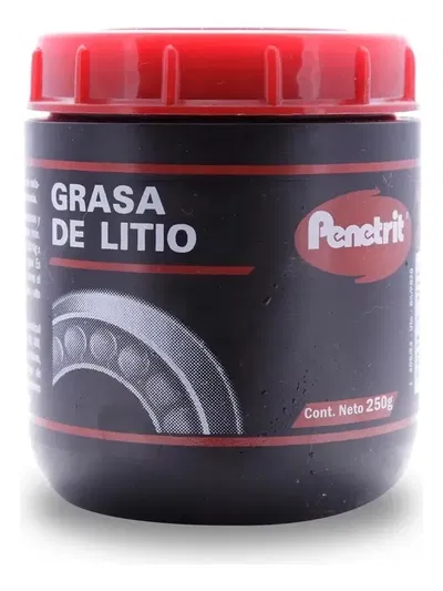 Grasa de litio Penetrit roja 250gr