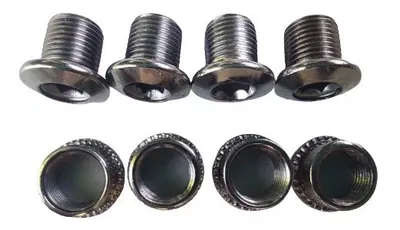 Tornillos plato monoplato acero X4 Cromo