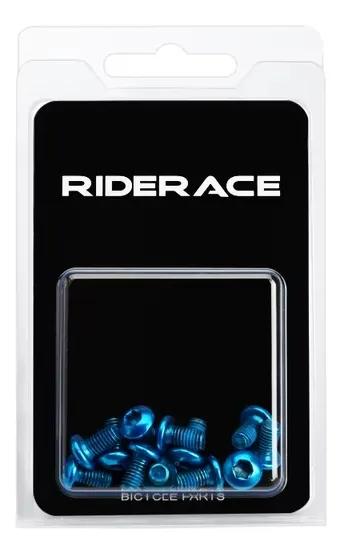 Juego 12 tornillos para discos de freno Azul