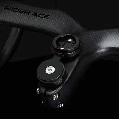 Soporte para ciclocomputador Garmin Bryton sobre tapa stem 40mm -20°