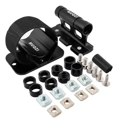 Soporte bicicleta auto eje QR, pasante 15x100 15x110 12x100 Negro