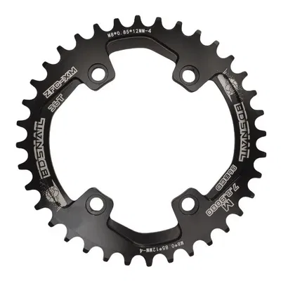 Monoplato SNAIL  36T 96BCD asimétrico redondo negro