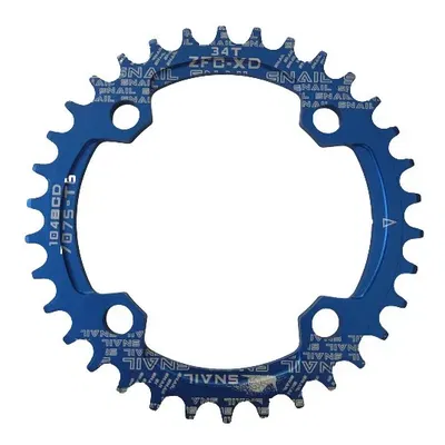 Monoplato SNAIL  34T 104BCD redondo azul