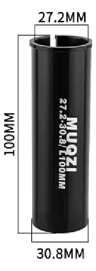 Adaptador vela portasilla 30.8 a 27.2 aluminio