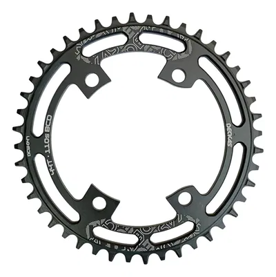 Monoplato Deckas 44T 110BCD asimétrico redondo