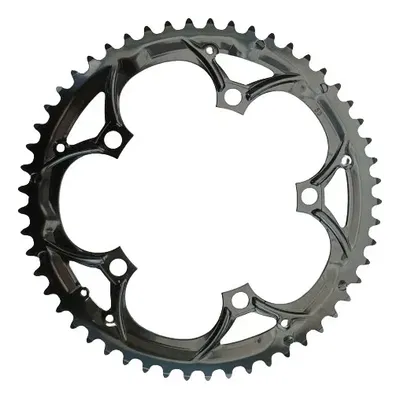 Plato biplato triplato palanca ruta acero 53T 130BCD