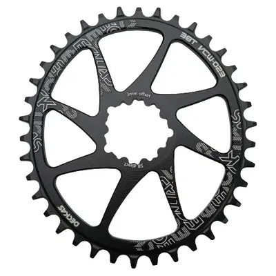 Monoplato Deckas direct mount SRAM 3 tornillos offset 3mm 38T ovalado