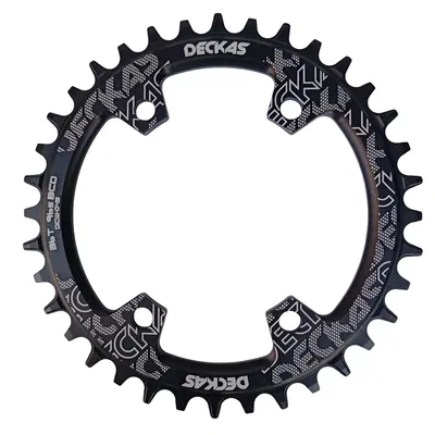Monoplato Deckas 36T 96BCD asimétrico redondo