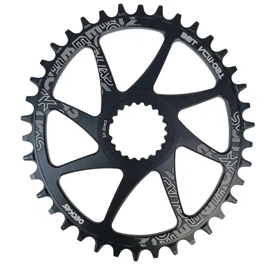 Monoplato Deckas direct mount Shimano offset 3mm 38T ovalado