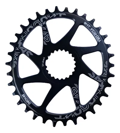 Monoplato Deckas direct mount Shimano offset 3mm 34T ovalado