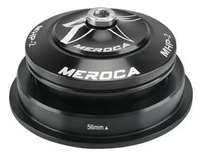 Juego de dirección rulemanes Meroca semi integrado cónico 44/56 negro