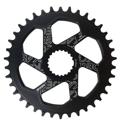 Monoplato Deckas direct mount Shimano offset 3mm 38T redondo