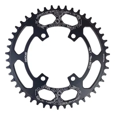 Monoplato Deckas 46T 96BCD asimétrico redondo