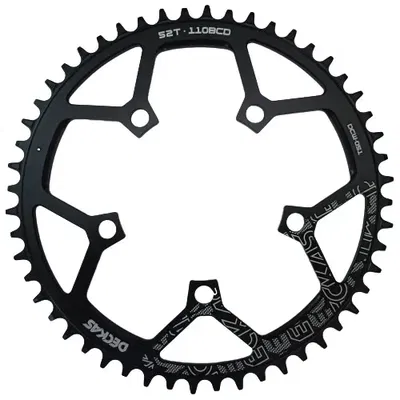 Monoplato Deckas 52T 110BCD 5 agujeros redondo