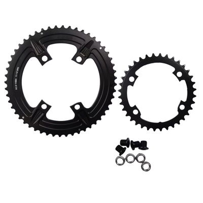 Biplato ruta aluminio 52/36 110BCD asimétrico