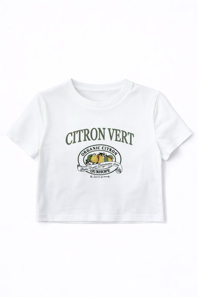 BABY TEE CITRON