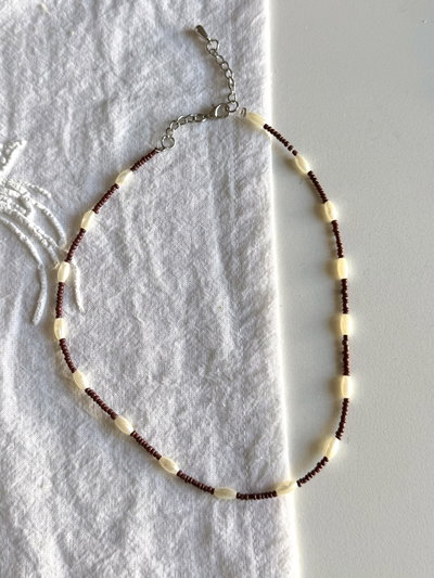 Collar mostacillas ❀ Esteros