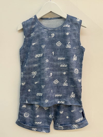 Conjunto con musculosa