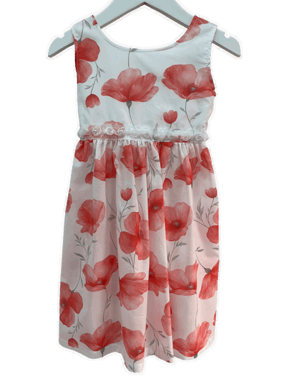 Vestido floreado - BEBA; NENA