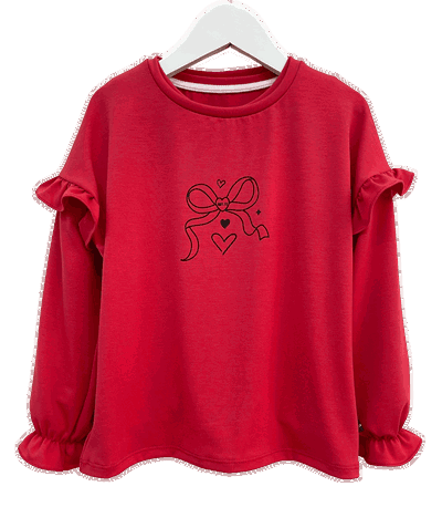Camiseta volado Beba y Nena