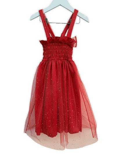 Vestido brillo elastizado
