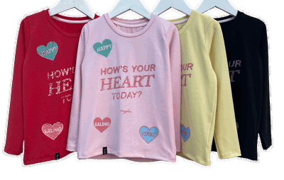 Camiseta heart