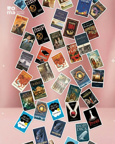 Stickers para Journal de lecturas x 20 U.