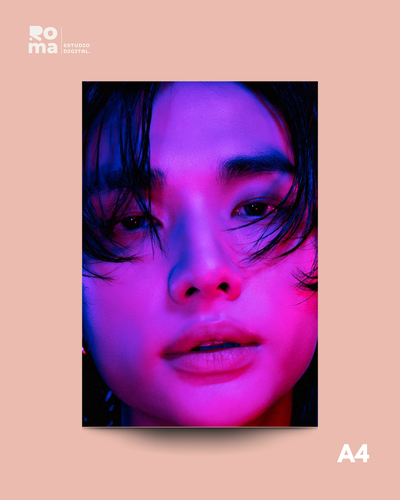 Poster A4 - Hyunjin - Stray Kids - Ed. Rolling Stone 2024