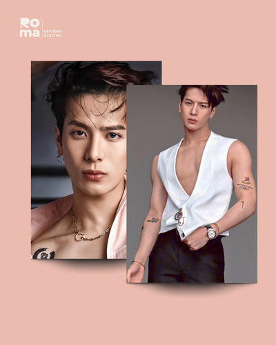 2 Mini posters - Jackson Wang