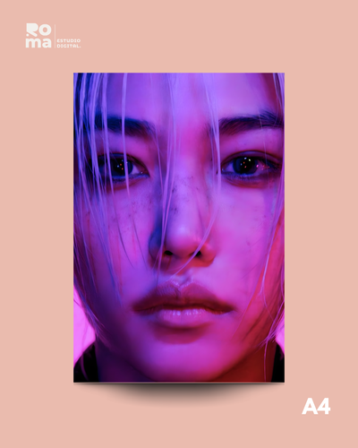 Poster A4 - Felix - Stray Kids - Ed. Rolling Stone 2024