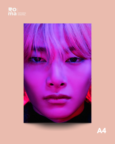 Poster A4 - I.N. - Stray Kids - Ed. Rolling Stone 2024